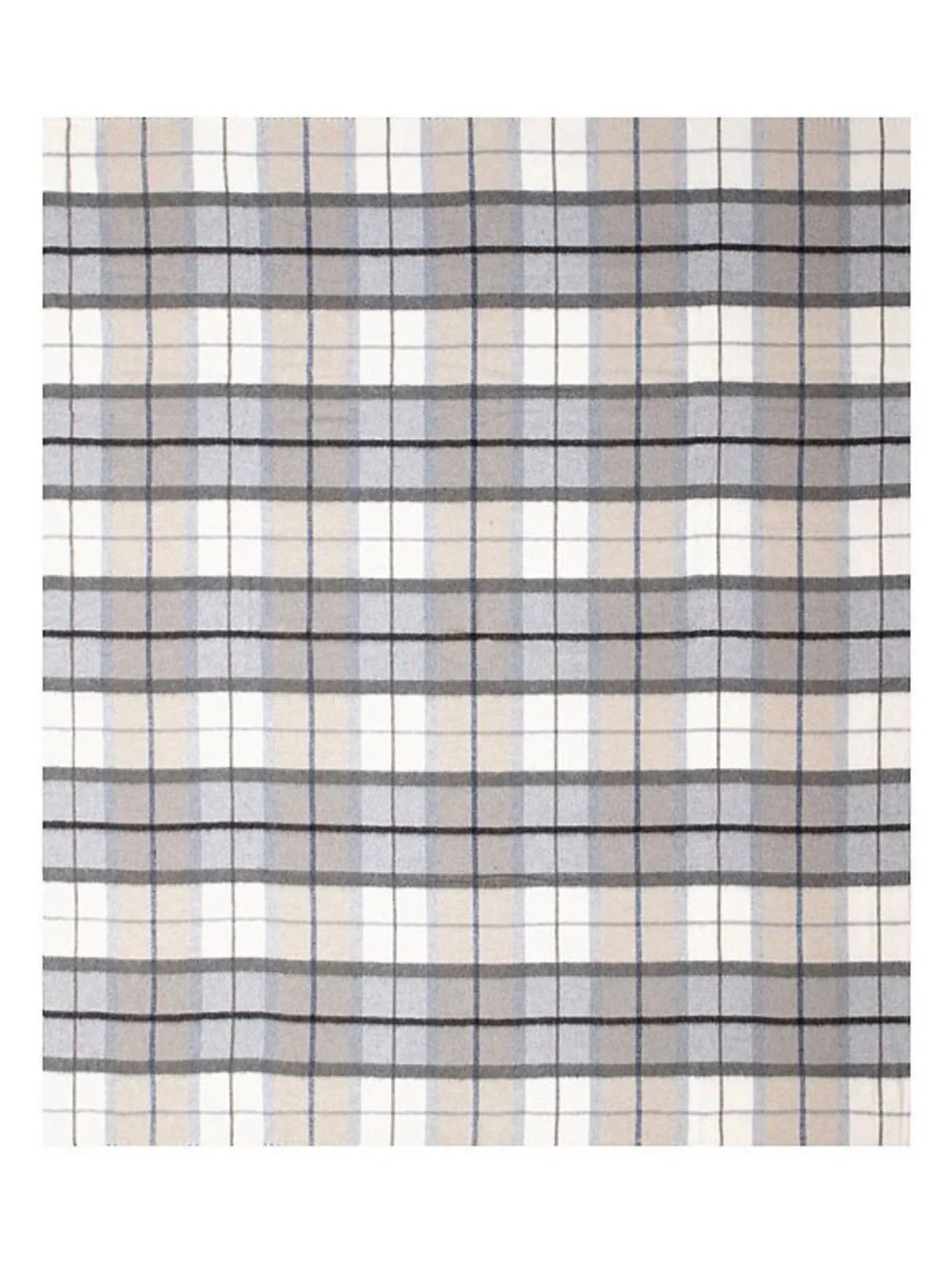 Discover Europe La Limonaia Tessuti Plaid Throw Blanket NWT